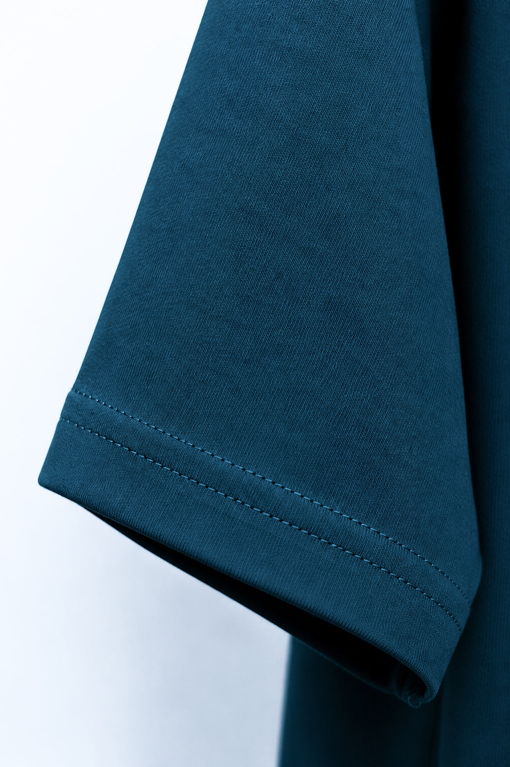 JRAVI MINIMAL HEAVY DROP TEE - PETROL