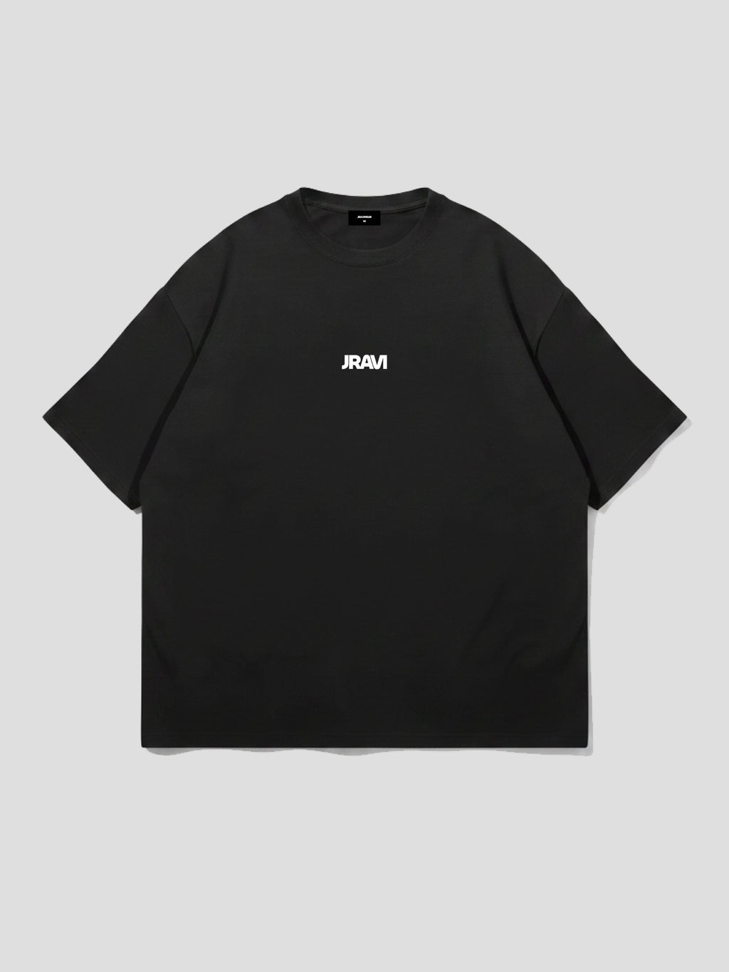 JRAVI MINIMAL HEAVY DROP TEE - BLACK