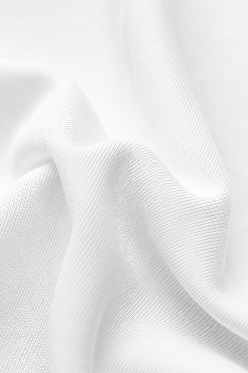 JRAVI SILENCE HEAVY DROP TEE - WHITE