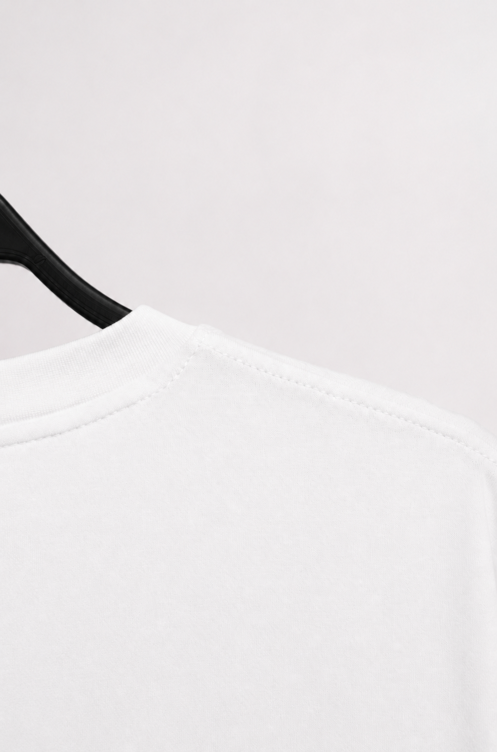 JRAVI SILENCE HEAVY DROP TEE - WHITE
