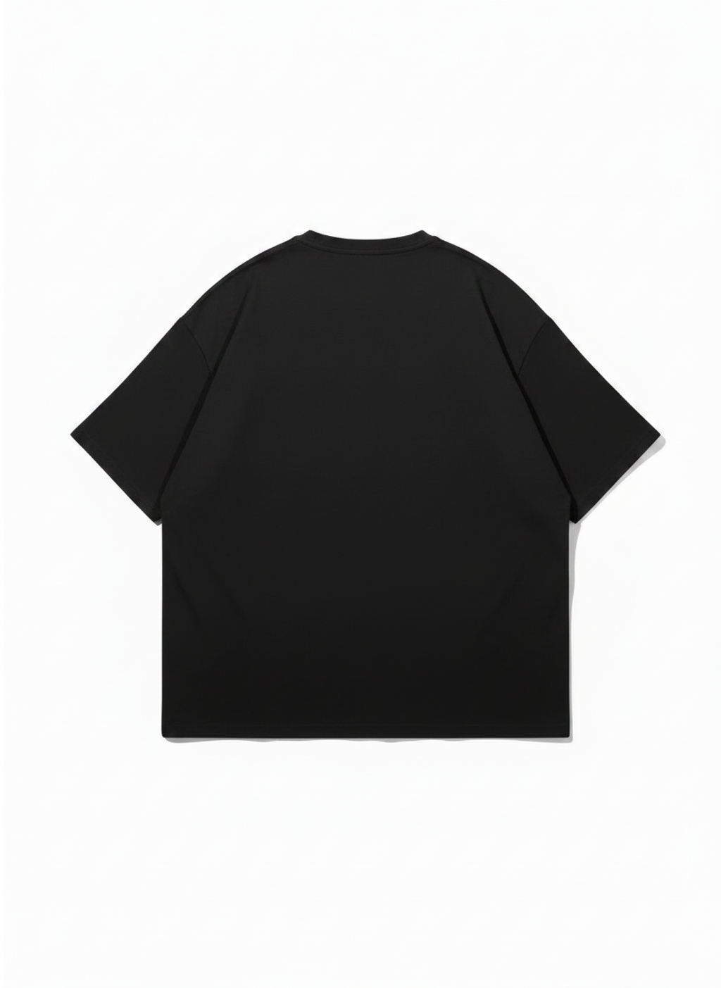 JRAVI MINIMAL HEAVY DROP TEE - BLACK