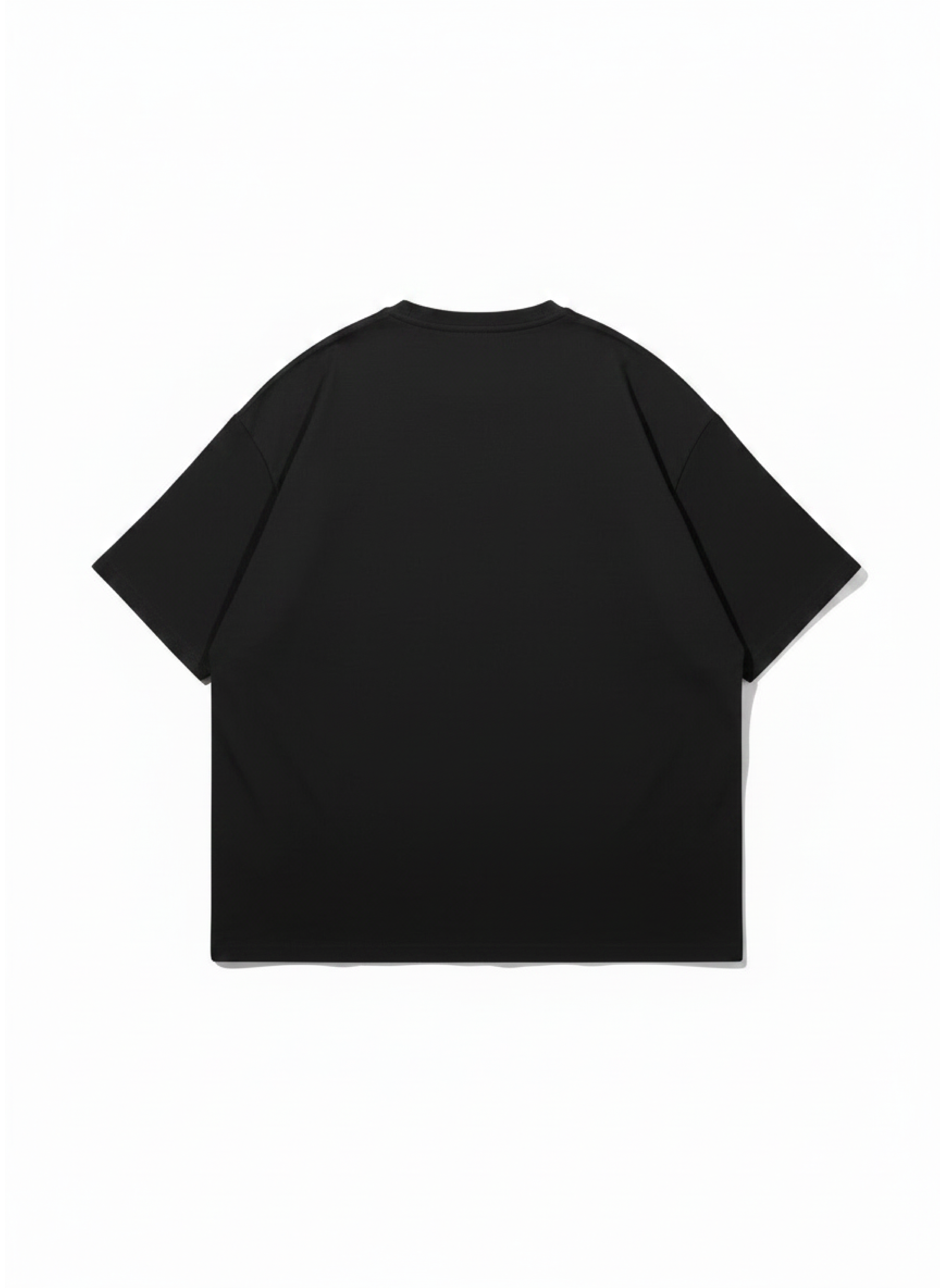 JRAVI MINIMAL HEAVY DROP TEE - BLACK