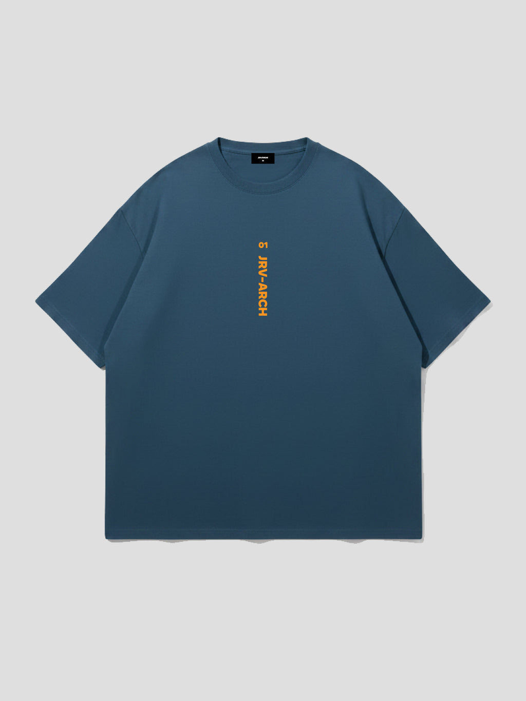 JRAVI VINTAGE HEAVY DROP TEE - PETROL