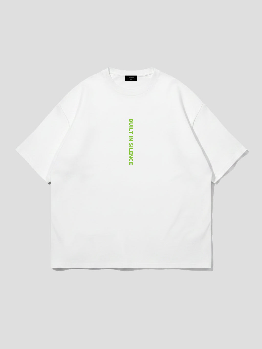 JRAVI SILENCE HEAVY DROP TEE - WHITE